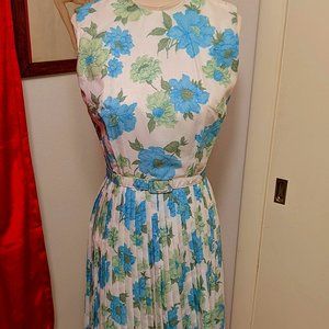 Lovely Floral Church Easter Wedding Guest Dress